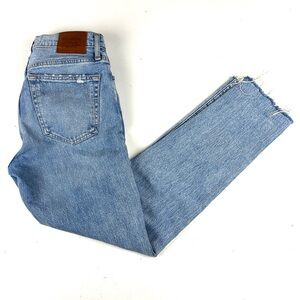 Abercrombie & Fitch Womens Vintage Stretch 90s Slim Distressed Jenas Size 29x30